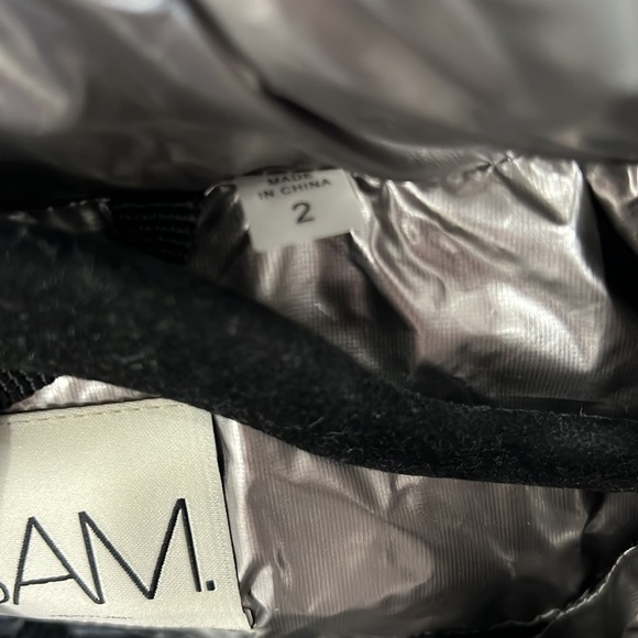 Sam GIRLS' SOHO BELTED DOWN PUFFER JACKET - LITTLE KID IN GUNMETAL - Picture 12 of 12